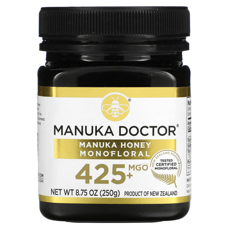 Manuka Doctor, Manuka Honey Monofloral, MGO 425+, 8.75 oz (250 g) - Supply Center USA