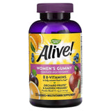 Nature's Way, Alive! Women's Gummy Complete Multivitamin, Mixed Berry, 130 Gummies - Supply Center USA