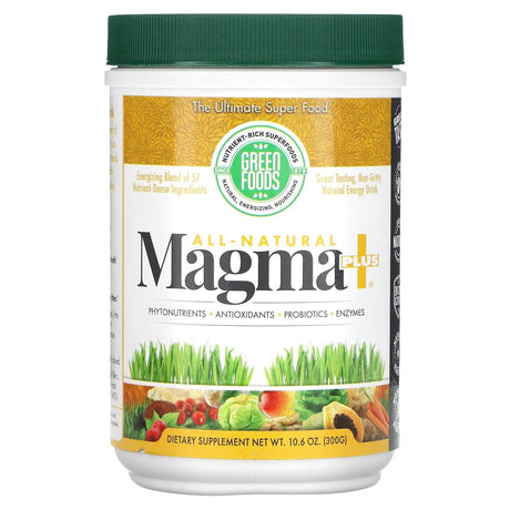 Green Foods Corporation, All-Natural Magma Plus, 10.6 oz (300 g) - Supply Center USA