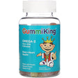 GummiKing, Omega-3 DHA + EPA for Kids, Strawberry, Orange and Lemon, 60 Gummies - Supply Center USA