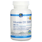 Nordic Naturals, Vitamin D3 5000, Orange, 5,000 IU, 120 Soft Gels - Supply Center USA