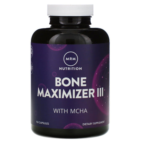 MRM, Nutrition, Bone Maximizer III with MCHA, 150 Capsules - Supply Center USA