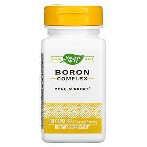 Nature's Way, Boron Complex, 3 mg, 100 Capsules - Supply Center USA