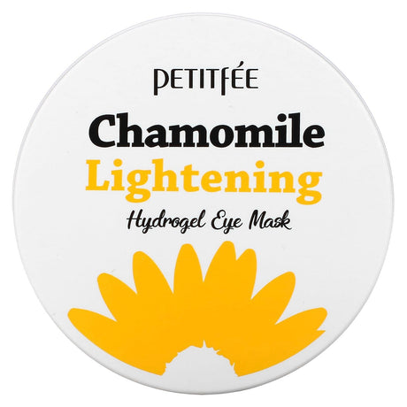 Petitfee, Chamomile Lightening, Hydrogel Eye Mask, 60 Patches, 84 g - Supply Center USA