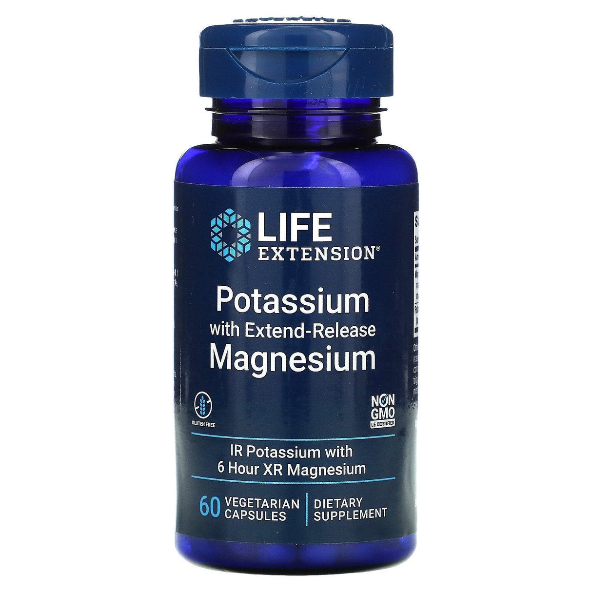 Life Extension, Potassium with Extend-Release Magnesium, 60 Vegetarian Capsules - Supply Center USA