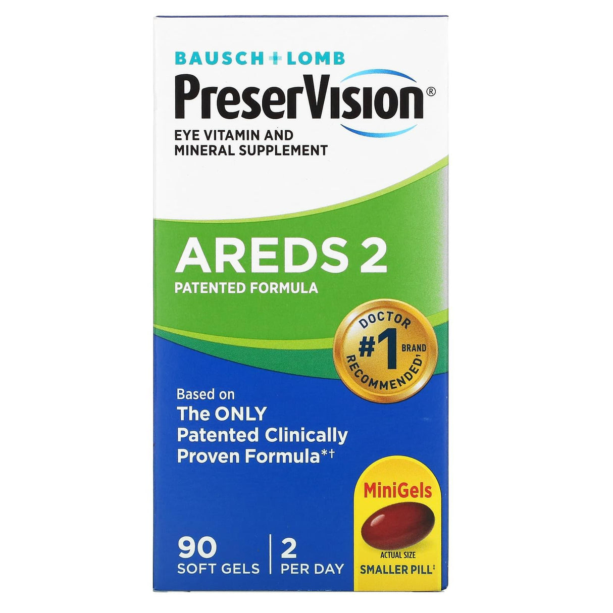 PreserVision, AREDS 2 Formula, 90 Soft Gels - Supply Center USA