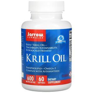 Jarrow Formulas, Krill Oil, 60 Softgels - Supply Center USA