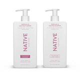Native Shampoo and Conditioner Contain Naturally Derived Ingredients| All Hair Type Color & Treated, Fine to Dry Damaged, Sulfate & Dye Free - Almond & Shea Butter, 16.5 Fl Oz Each (2 Pack)