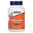 Now Foods, D-Mannose, 500 mg, 120 Veg Capsules - Supply Center USA