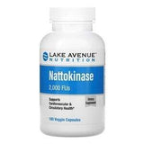 Lake Avenue Nutrition, Nattokinase, Proteolytic Enzyme, 2,000 FUs, 180 Veggie Capsules - Supply Center USA