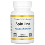 California Gold Nutrition, Spirulina AstaBlue Complex, 60 Tablets - Supply Center USA