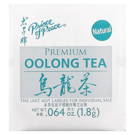 Prince of Peace, Premium Oolong Tea, 100 Tea Bags, 0.064 oz (1.8 g) Each - Supply Center USA