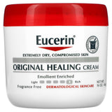 Eucerin, Original Healing Cream, Extremely Dry, Compromised Skin, Fragrance Free, 16 oz (454 g) - Supply Center USA