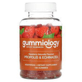 Gummiology, Adult Propolis & Echinacea Gummies, No Gelatin, Natural Raspberry, 100 Vegetarian Gummies - Supply Center USA