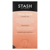 Stash Tea, Oolong Tea, White Peach, 18 Tea Bags, 1.2 oz (35 g) - Supply Center USA