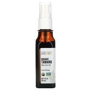 Aura Cacia, Organic Tamanu Skin Care Oil, 1 fl oz (30 ml) - HealthCentralUSA