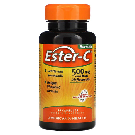 American Health, Ester-C with Citrus Bioflavonoids, 250 mg, 60 Capsules - Supply Center USA