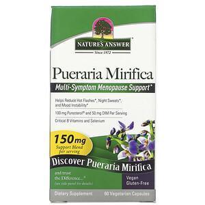 Nature's Answer, Pueraria Mirifica, 150 mg, 60 Vegetarian Capsules - Supply Center USA