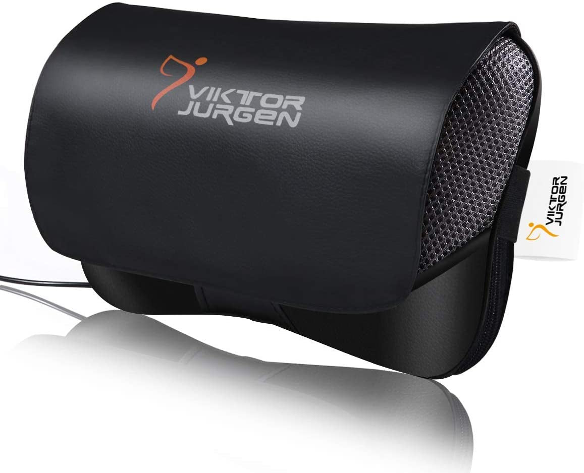 VIKTOR JURGEN Christmas Back Massager Gifts, Shiatsu Kneading Massager for Neck and Shoulder, Massage Pillow with Heat Relaxation Gifts for Women/Men/Dad/Mom//Mothers Day/Fathers Day/Valentine'S Day