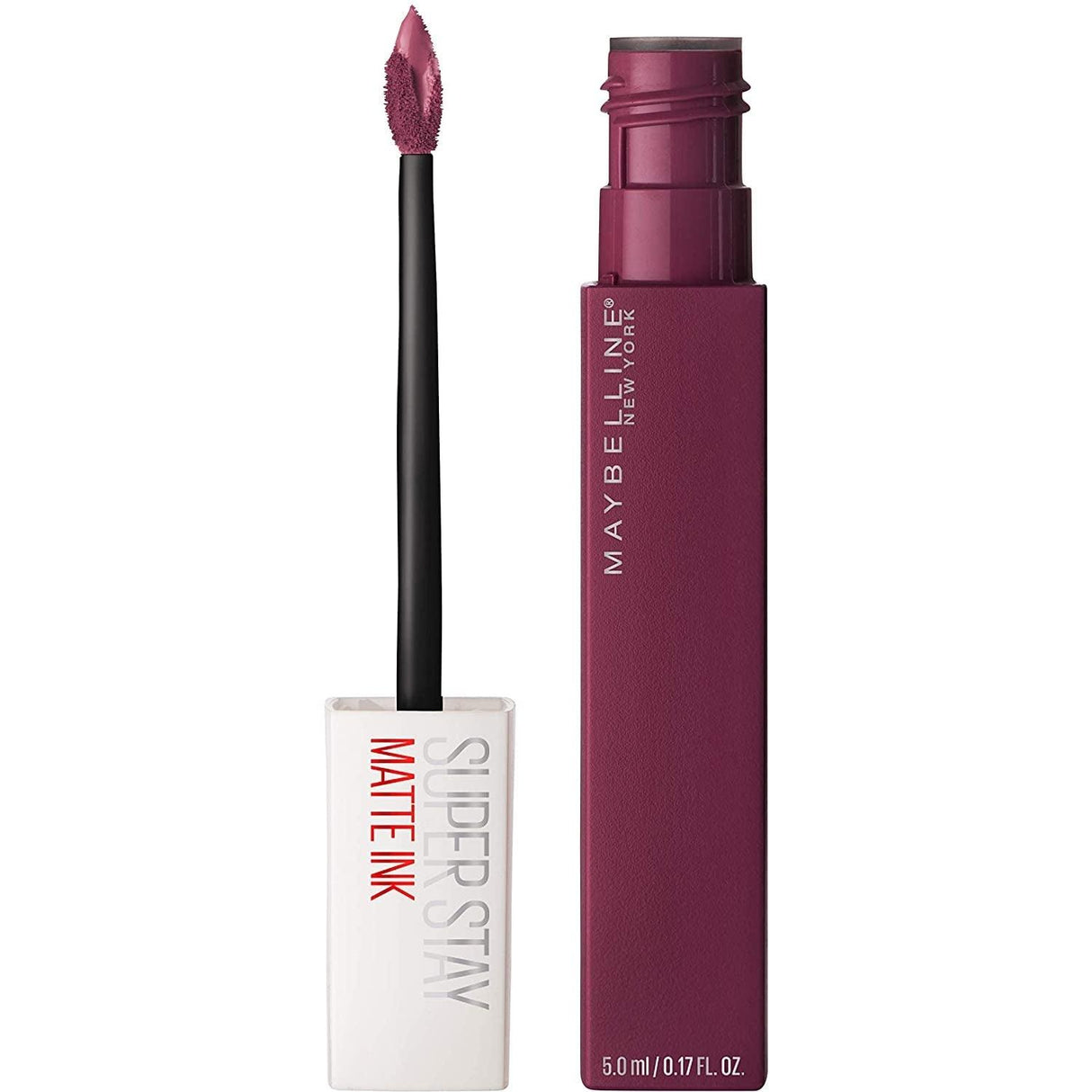 Maybelline Super Stay Matte Ink Liquid Lipstick Makeup, Long Lasting High Impact Color, up to 16H Wear, Lover, Mauve Neutral, 1 Count - Supply Center USA