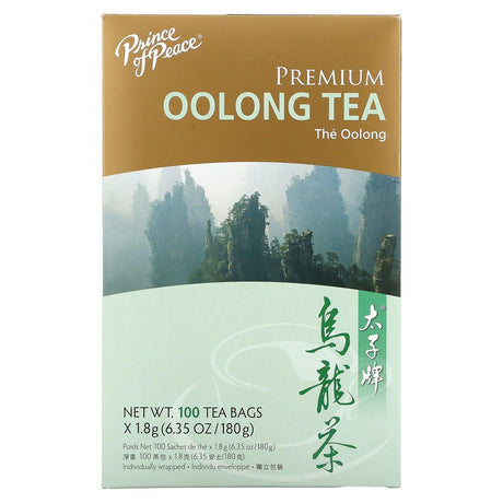 Prince of Peace, 100% Organic Green Tea, 100 Tea Bags, 6.35 oz (180 g) - Supply Center USA