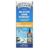 Sovereign Silver, Bio-Active Silver Hydrosol Dropper-Top, Daily + Immune Support, 10 PPM, 8 fl oz (236 ml) - Supply Center USA