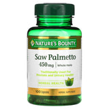 Nature's Bounty, Saw Palmetto, 450 mg, 100 Capsules - Supply Center USA