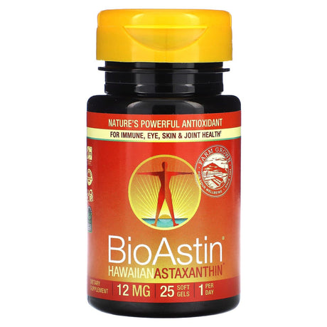 Nutrex Hawaii, BioAstin, Hawaiian Astaxanthin, 4 mg, 120 Soft Gels - Supply Center USA