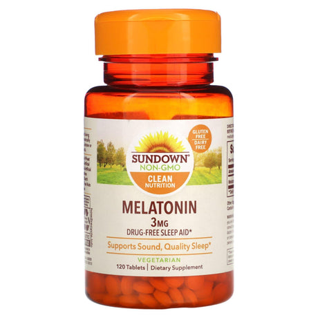 Sundown Naturals, Melatonin, 5 mg, 90 Tablets - Supply Center USA