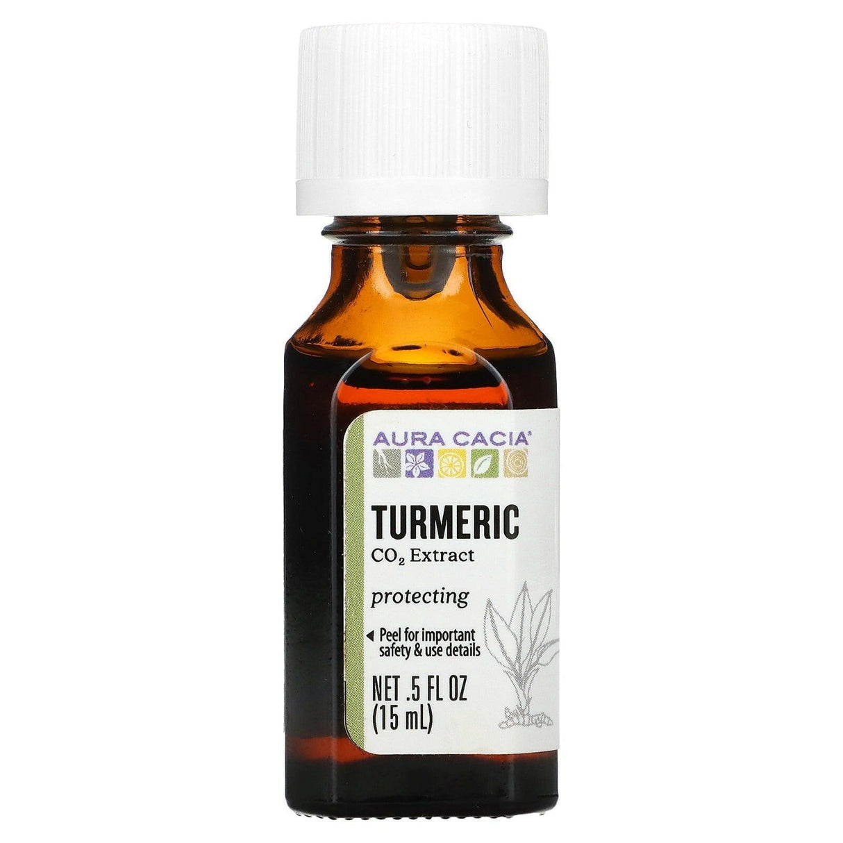 Aura Cacia, Turmeric, CO2 Extract, 0.5 fl oz (15 ml) - Supply Center USA