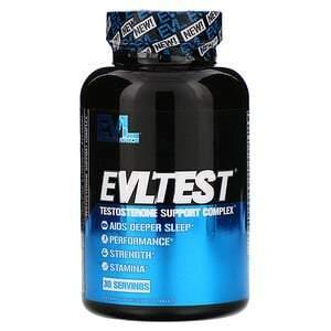 EVLution Nutrition, EVLTest, Testosterone Support Complex, 120 Tablets - Supply Center USA