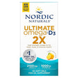 Nordic Naturals, Ultimate Omega 2X with Vitamin D3, Lemon, 60 Softgels - Supply Center USA