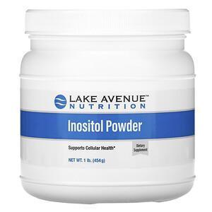 Lake Avenue Nutrition, Inositol Powder, Unflavored, 16 oz (454 g) - Supply Center USA