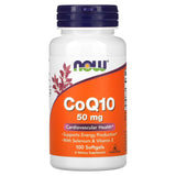 NOW Foods, CoQ10, 50 mg, 50 Softgel - Supply Center USA