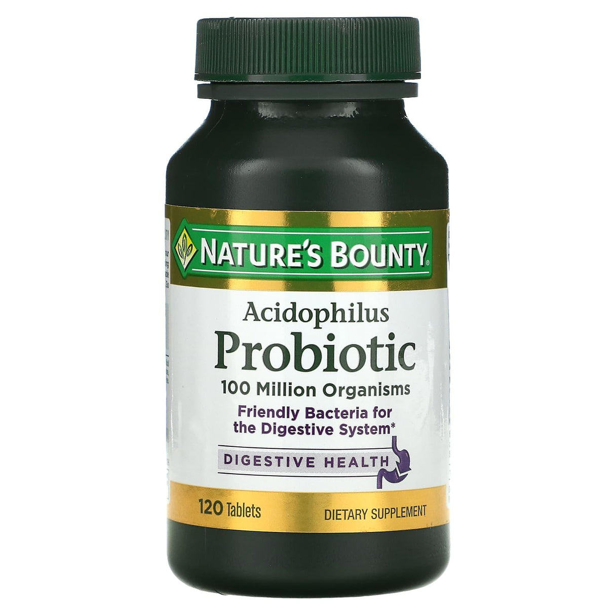 Nature's Bounty, Acidophilus Probiotic, 120 Tablets - Supply Center USA