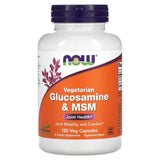 NOW Foods, Vegetarian Glucosamine & MSM, 240 Veg Capsules - Supply Center USA