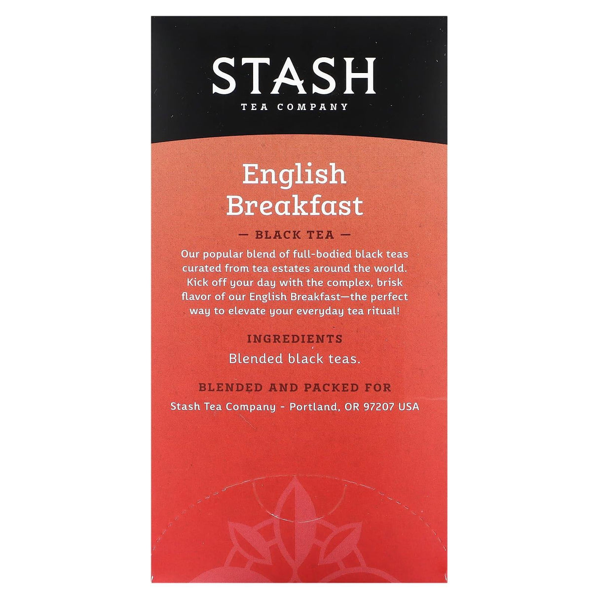 Stash Tea, Black Tea, English Breakfast, 20 Tea Bags, 1.4 oz (40 g) - Supply Center USA