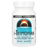 Source Naturals, L-Tryptophan With Coenzyme B-6, 120 Tablets - Supply Center USA