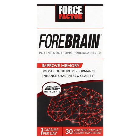 Force Factor, Forebrain, 30 Capsules - Supply Center USA