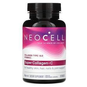 Neocell, Super Collagen + C, 120 Tablets - Supply Center USA