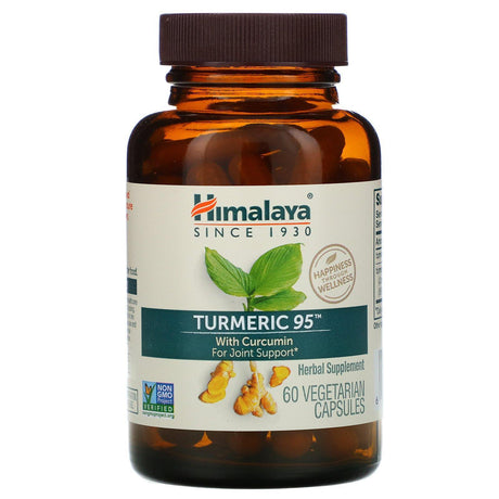 Himalaya, Turmeric 95 with Curcumin, 60 Vegetarian Capsules - Supply Center USA