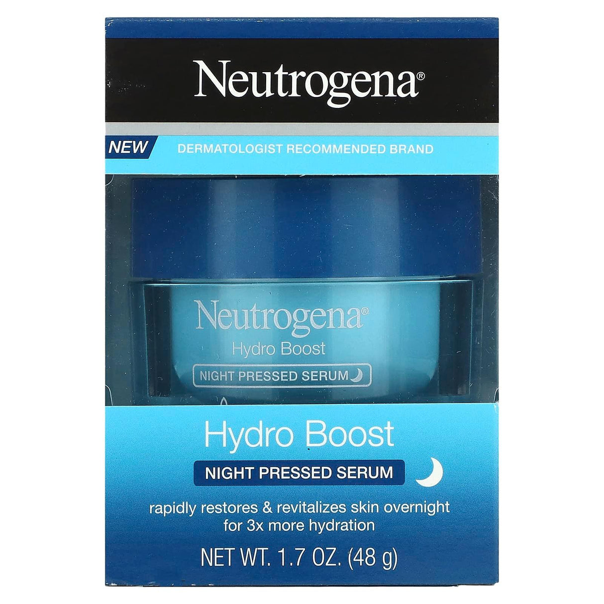 Neutrogena, Hydro Boost, Night Pressed Serum, 1.7 oz (48 g) - Supply Center USA