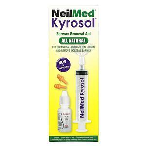 Squip, NeilMed Kyrosol, Earwax Removal Aid, 5 Piece Kit - HealthCentralUSA