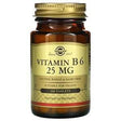 Solgar, Vitamin B6, 25 mg, 100 Tablets - Supply Center USA