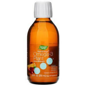 Ascenta, NutraVege, Omega-3 Plant, Extra Strength, Cranberry Orange Flavored, 1,000 mg, 6.8 fl oz (200 ml) - Supply Center USA