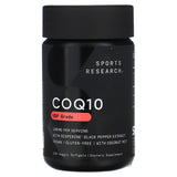 Sports Research, CoQ10, USP Grade with BioPerine, 100 mg, 120 Veggie Softgels - Supply Center USA