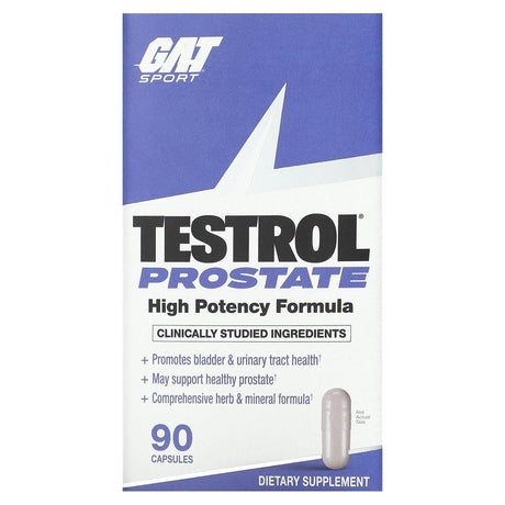 GAT, Sport, Testrol Prostate, 90 Capsules - Supply Center USA