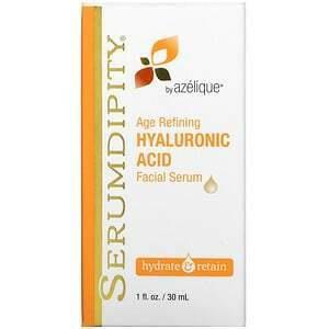 Azelique, Serumdipity, Age Refining Hyaluronic Acid, Facial Serum, 1 fl oz (30 ml) - Supply Center USA