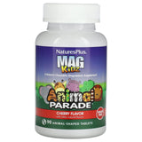 NaturesPlus, Mag Kidz, Animal Parade, Children's Magnesium Powder Supplement, Cherry, 0.38 lb (171 g) - Supply Center USA