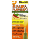 Greensations, Sinus Plumber, All Natural Nasal Spray, 0.68 fl oz (20 ml) - Supply Center USA